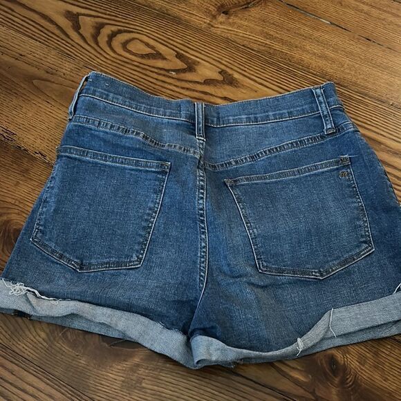 Madewell high rise denim shorts 29 button fly - Picture 8 of 9